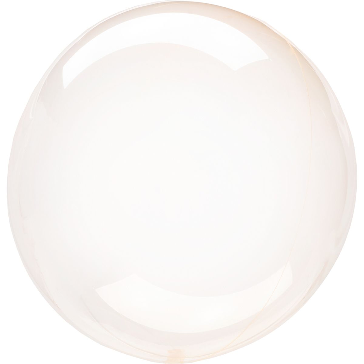 Фольгированные шары/ ANAGRAM / 3202-1102 A СФЕРА УП Прозрачная оранжевая Crystal Clearz Orange S40